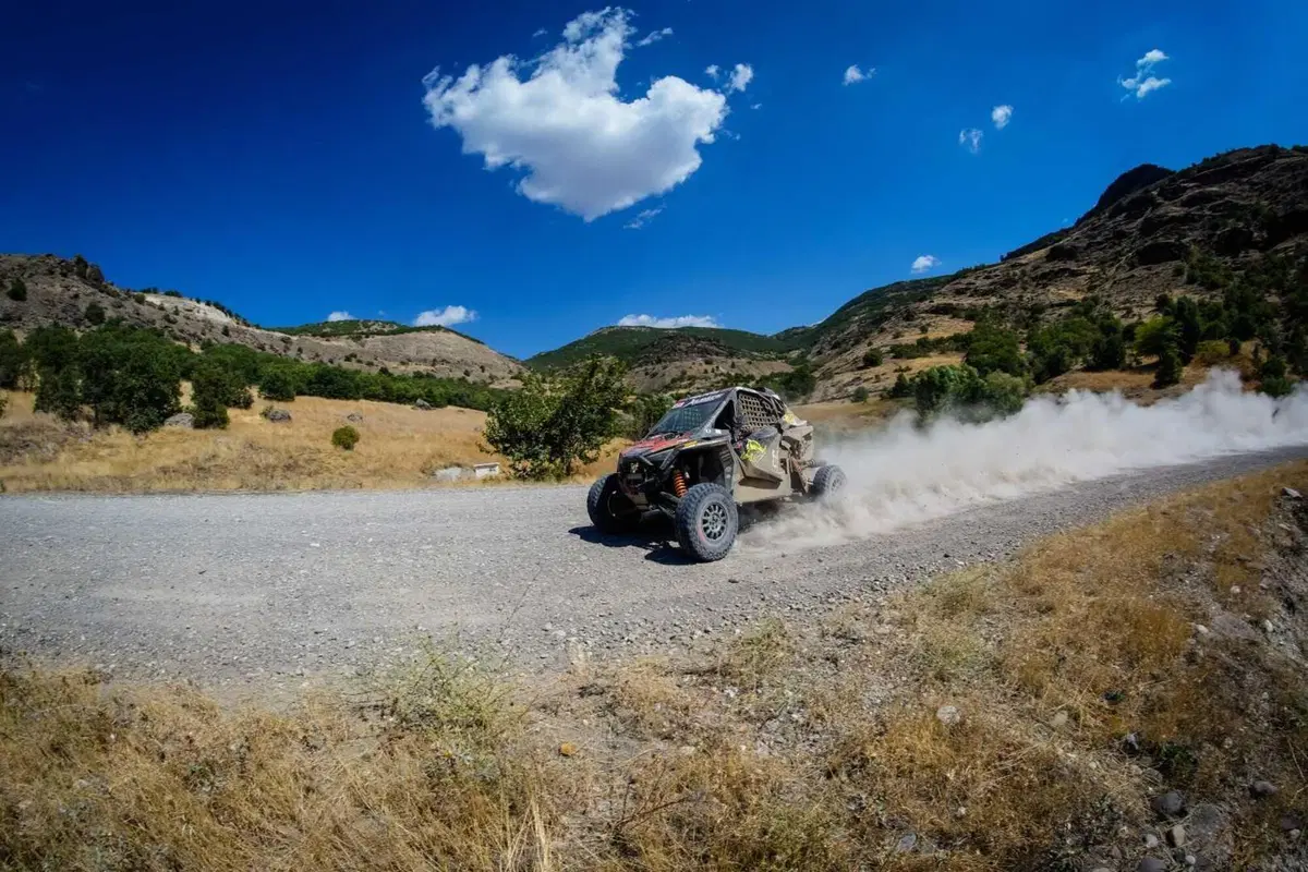 Rally-Raid. Transanatolia. Vince Lorenzo Santolino, Sherco, Botturi e Drusiani, Yamaha, a podio (36)