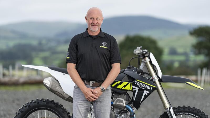 Triumph punta anche sull&rsquo;enduro; Team manager, Paul Edmondson