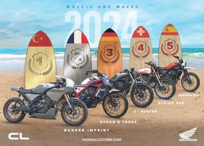 La caf&egrave; racer turca "Bunker Imprint" vince l&rsquo;Honda Customs 2024