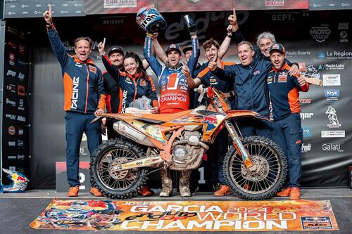 EnduroGP Francia. Grandinata di Campioni a Brioude. Josep Garcia, KTM, è Mondiale EnduroGP (7)