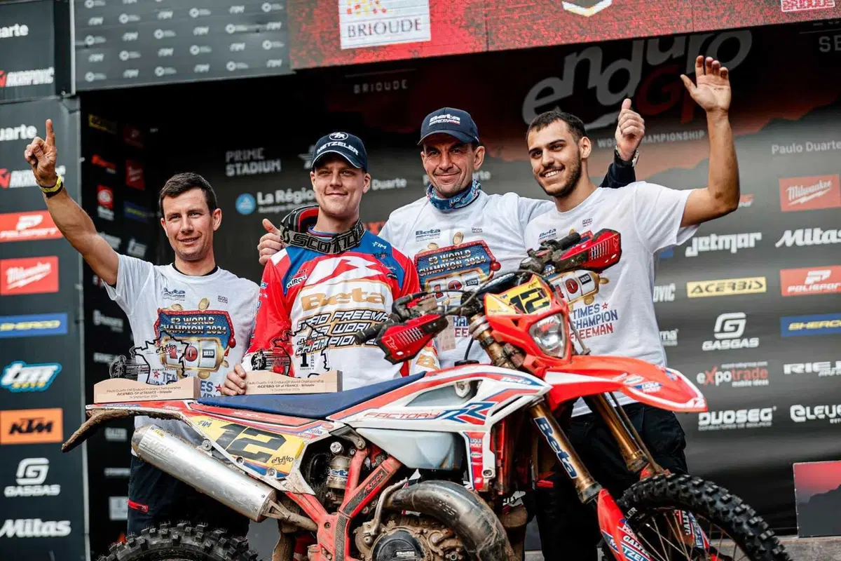 EnduroGP Francia. Grandinata di Campioni a Brioude. Josep Garcia, KTM, è Mondiale EnduroGP (11)