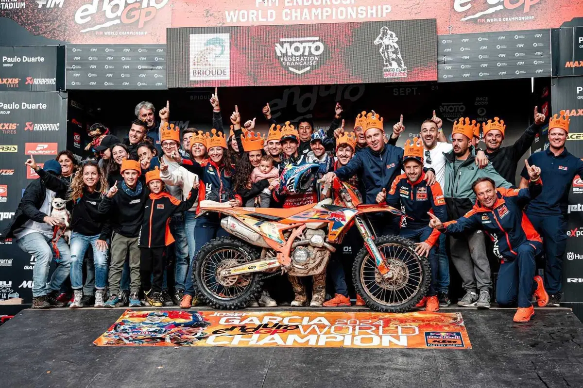 EnduroGP Francia. Grandinata di Campioni a Brioude. Josep Garcia, KTM, è Mondiale EnduroGP (20)