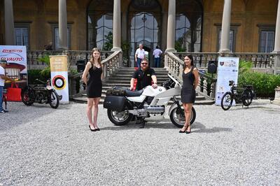 Una BMW K100 al Concorso Eleganza di ASI Circuito Tricolore!