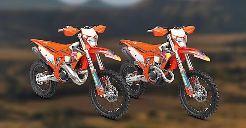 Gamma KTM Enduro Champions Edition 2025: Nate per vincere