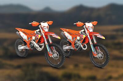 Gamma KTM Enduro Champions Edition 2025: Nate per vincere