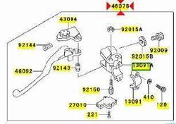 -Leva Frizione Kawasaki KLE 500 460761183