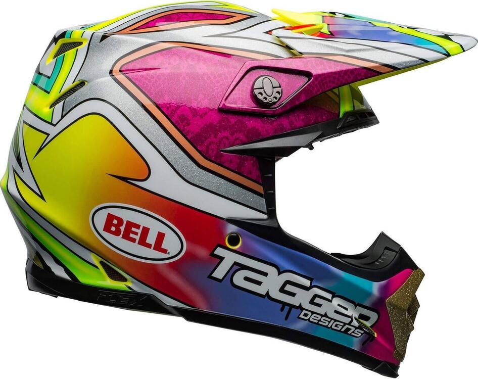 Bell Moto 9 Carbon Flex Tagger Mayhem MIPS taglia (4)