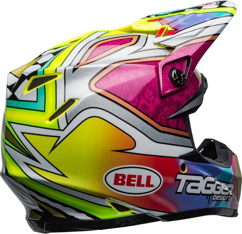 Bell Moto 9 Carbon Flex Tagger Mayhem MIPS taglia (5)