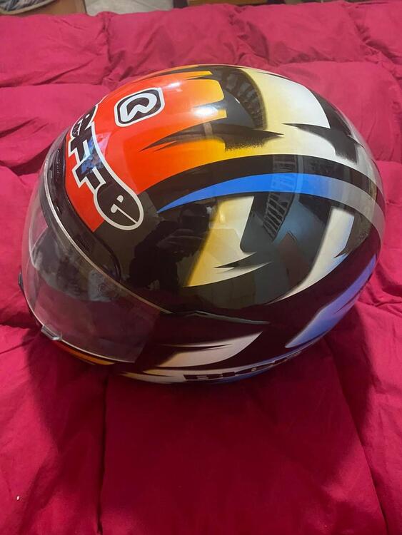 Casco Bieffe replica Loris Capirossi taglia M (3)