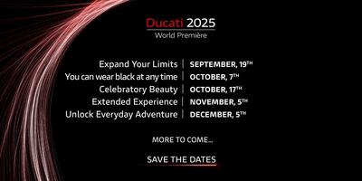 Ducati World Premi&egrave;re 2025: il 19 settembre ripartono le presentazioni delle novit&agrave; Ducati