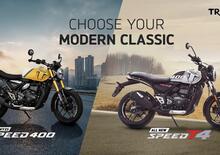 Speed 400 MY25 e Speed T4: cresce la gamma indiana di Triumph