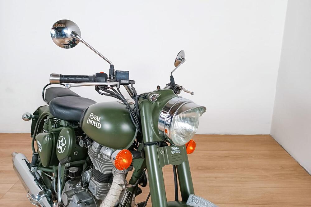 Royal Enfield Bullet 500 Classic EFI - Battle Green (2011 - 16) (5)