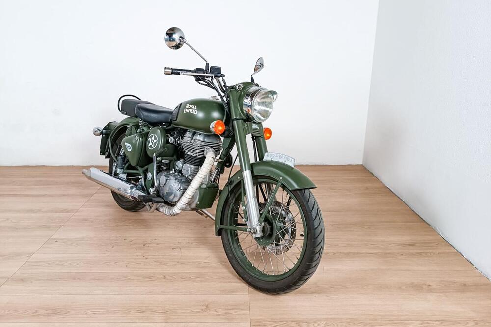 Royal Enfield Bullet 500 Classic EFI - Battle Green (2011 - 16) (2)