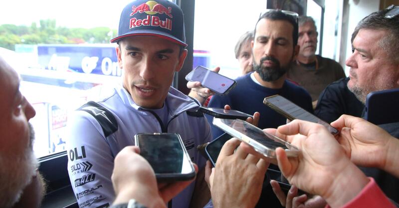 MotoGP 2024. GP dell&#039;Emilia Romagna. Marc Marquez: &quot;Ho sentito il podcast con Valentino Rossi ma ho cose pi&ugrave; importanti a cui pensare&quot;