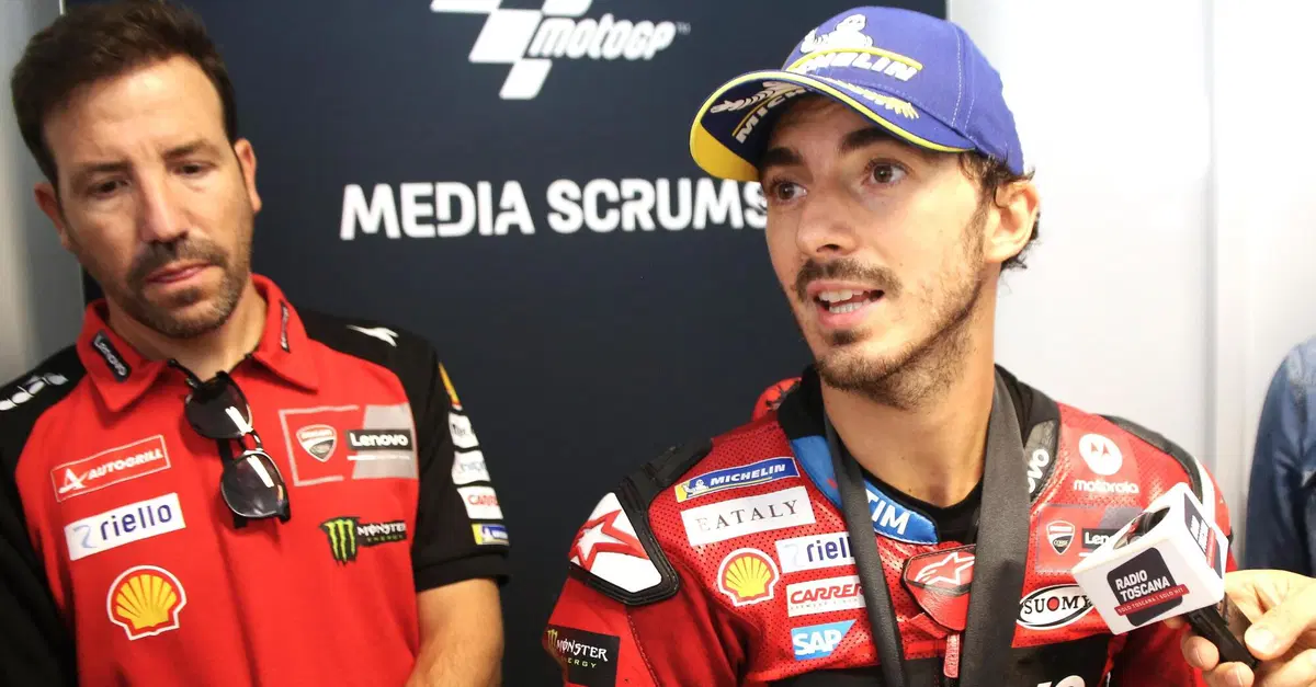 MotoGP 2024. GP dell'Emilia Romagna. Pecco Bagnaia: "Sono al 100%, oggi un secondo posto non l'avrei accettato volentieri"
