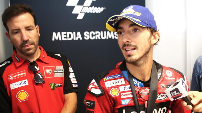 MotoGP 2024. GP dell&#039;Emilia Romagna. Pecco Bagnaia: &quot;Sono al 100%, oggi un secondo posto non l&#039;avrei accettato volentieri&quot;