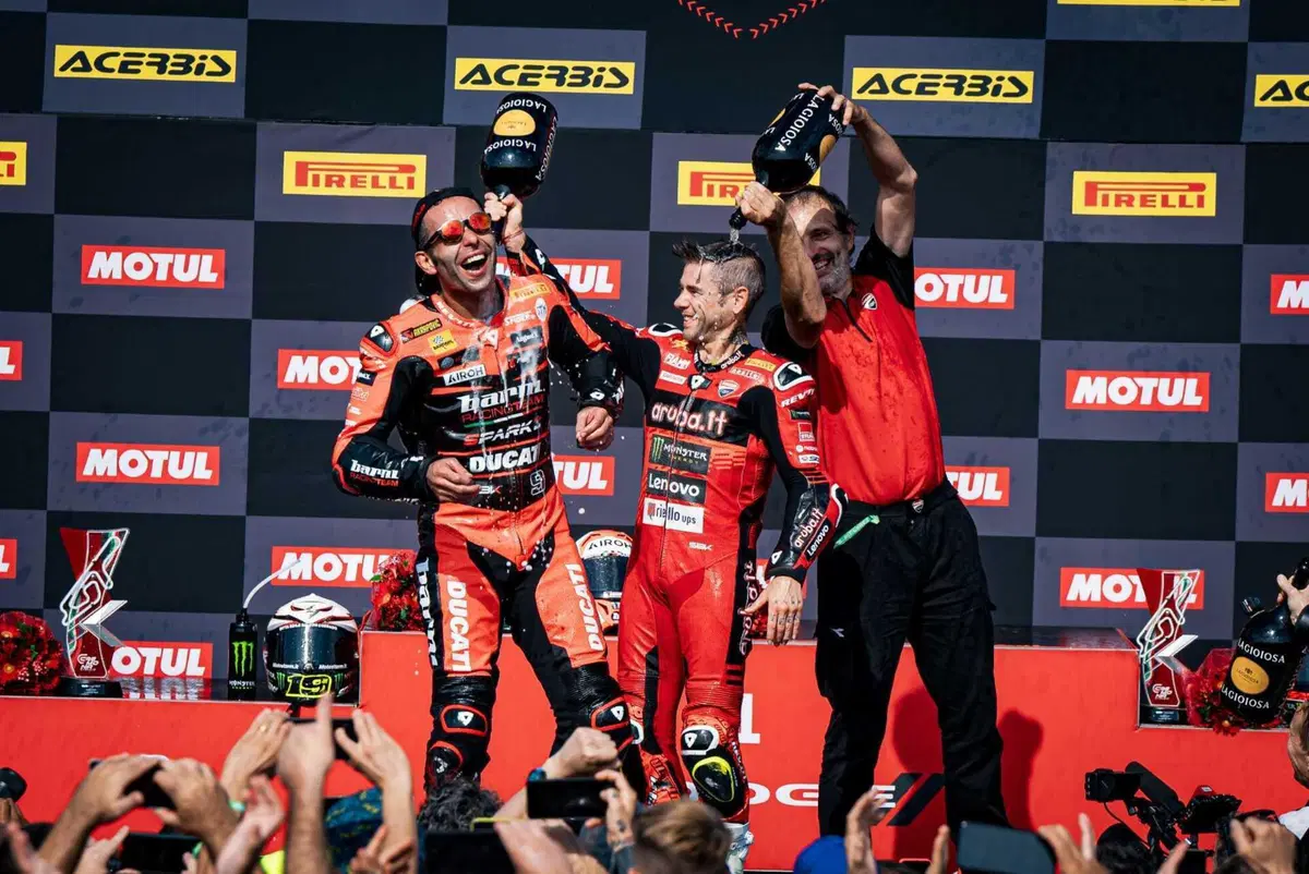 SBK 2024. GP d'Italia. Fantastico triplete di Danilo Petrucci a Cremona! (2)