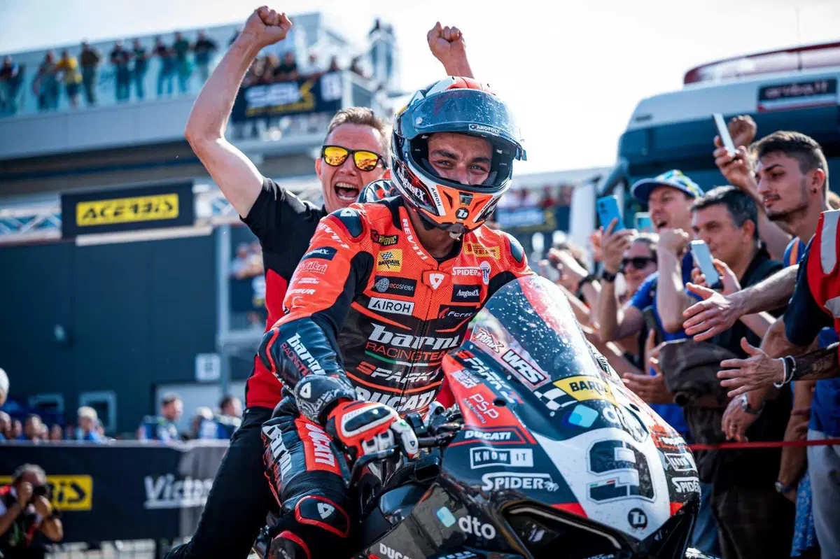SBK 2024. GP d'Italia. Fantastico triplete di Danilo Petrucci a Cremona! (5)