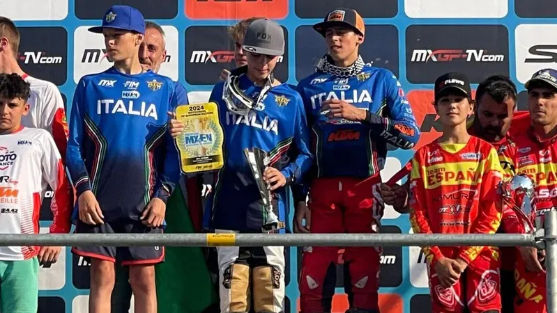 L'Italia conquista il Motocross delle Nazioni Europee