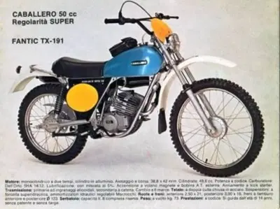 Fantic Motor Caballero TX 190 d'epoca