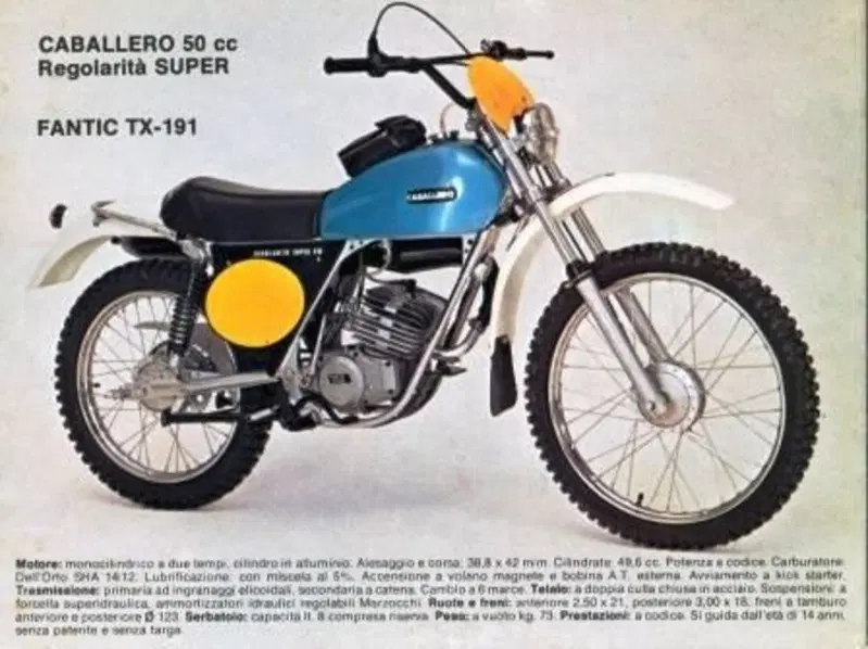 Fantic Motor Caballero TX 190