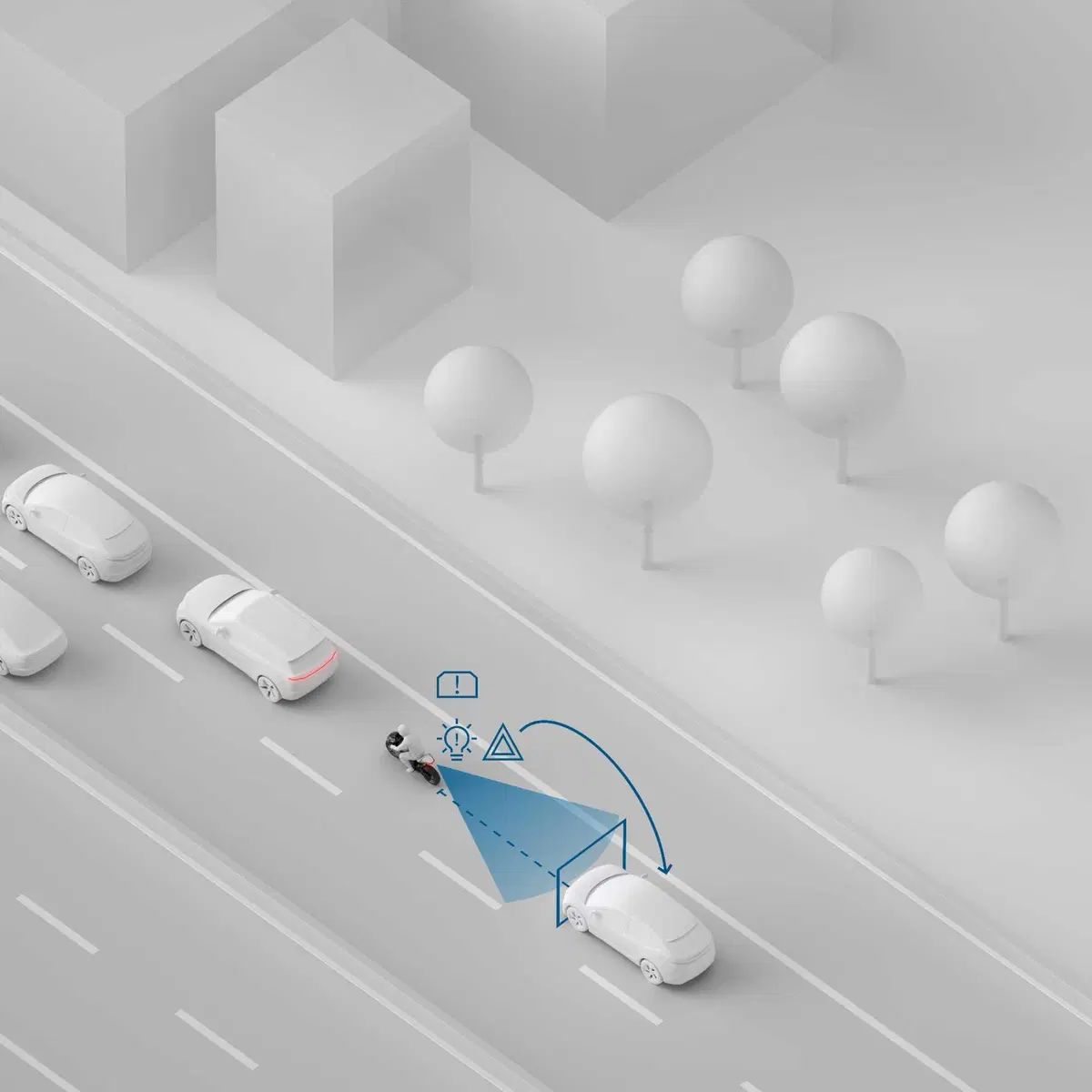 Bosch introduce 6 nuove funzioni di assistenza alla guida basate su radar (4)