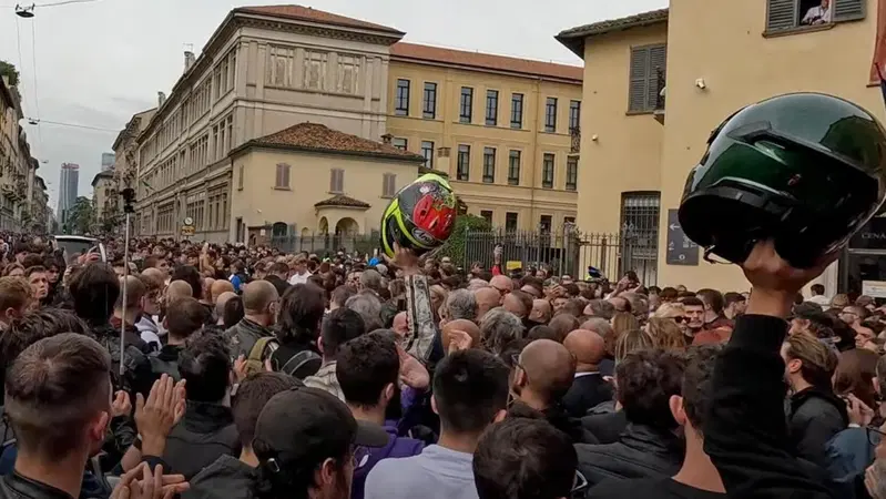 L'ultimo saluto a Luca Salvadori [VIDEO]