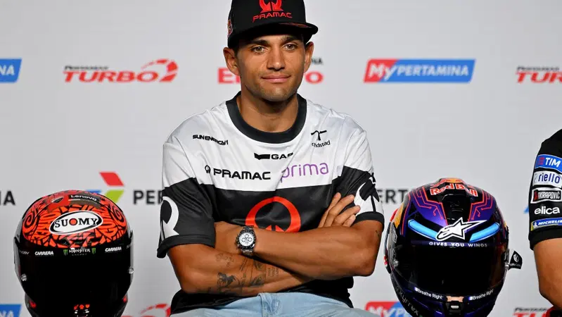 MotoGP 2024. GP dell'Indonesia. Jorge Martin: "Continuo a concentrarmi su di me per evitare la pressione. Il sorpasso di Enea Bastianini? Io ci prover&ograve; qua"