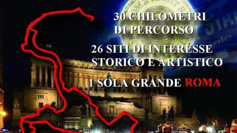 Rome Night Run, Motoclub Polizia di Stato: Moto.it c'&egrave;!