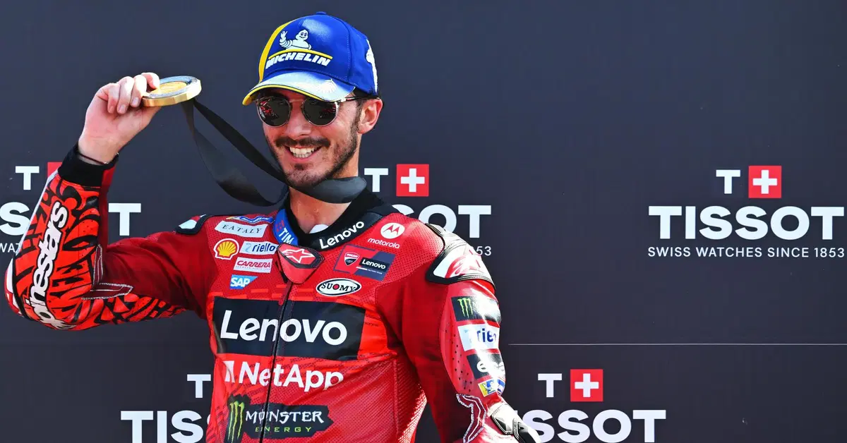 MotoGP 2024. GP dell'Indonesia. Pecco Bagnaia dopo la vittoria nella Sprint: "Jorge Martin primo? Pi&ugrave; bravo e meno sfortunato. E domani non far&agrave; lo stesso errore"
