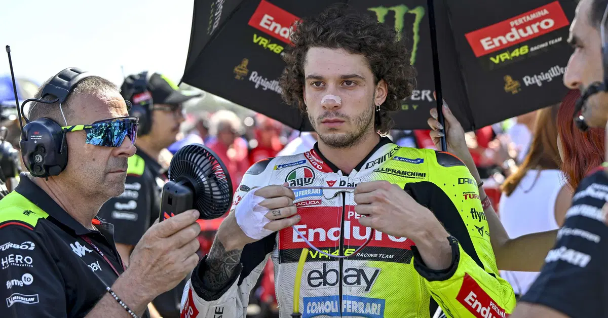 MotoGP 2024. GP dell'Indonesia. Marco Bezzecchi sul podio mancato: "Mi si sono aperte le pasticche"