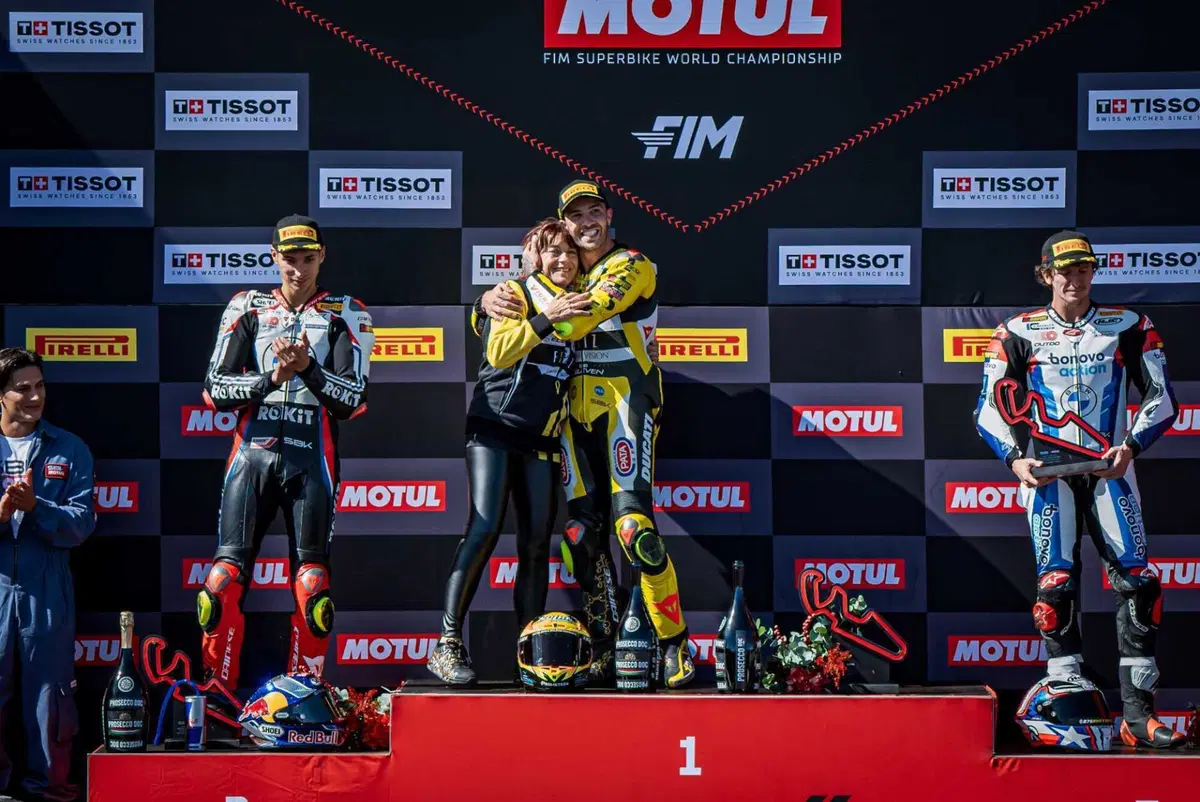 SBK 2024. Alvaro Bautista vince la Superpole Race ad Aragon [GALLERY] (10)