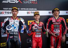 SBK 2024. Alvaro Bautista vince la Superpole Race ad Aragon [GALLERY]