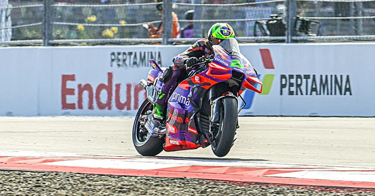 MotoGP 2024. GP dell'Indonesia. Franco Morbidelli a un passo dal primo podio: "Questo weekend andavo forte ma ho cannato la qualifica"