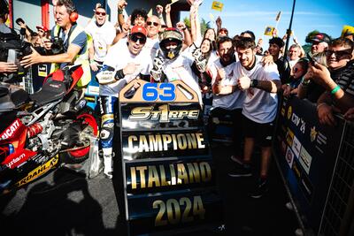 Dunlop CIV 2024, Imola. Davide Stirpe &egrave; Campione Italiano: &quot;&Egrave; uno spettacolo, mi piacerebbe la SBK&quot; [VIDEO] 