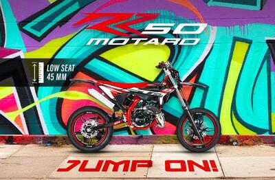 Beta RR Motard 50 Sport LS, il Motard 2t a sella bassa