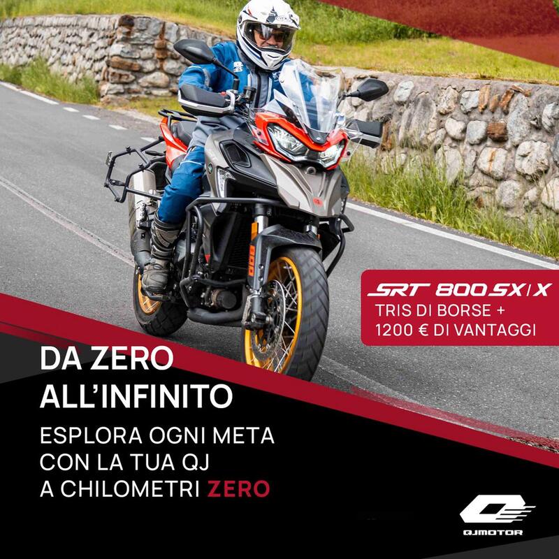 Verso l&rsquo;infinito e oltre con QJMotor, ma solo fino alla fine di ottobre!