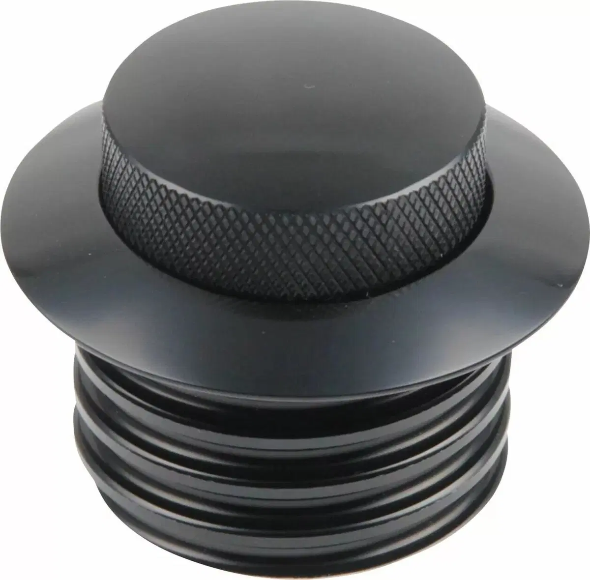 Tappo benzina Pop-up nero OPACO per Sportster e Dy Drag Specialties