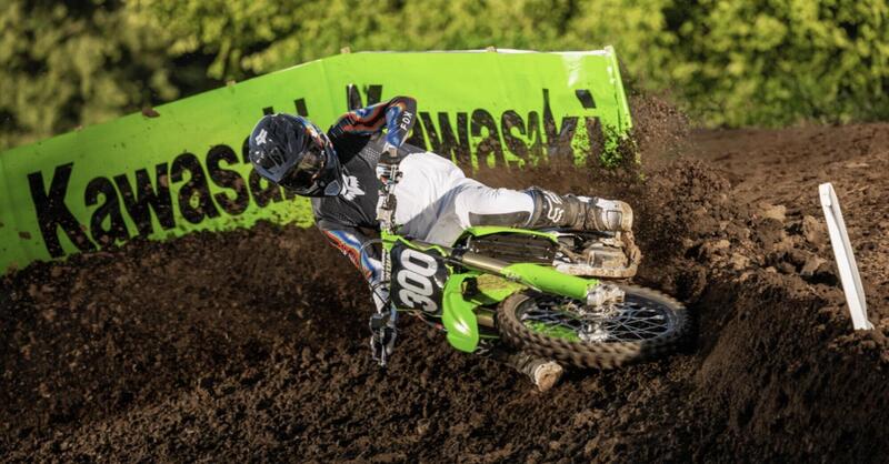 Kawasaki enduro e cross 2025 in prova per il Green Weekend