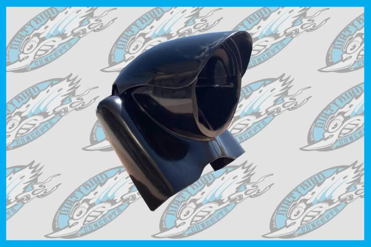 Nacelle Dirty Bird Smooth Long per Road King dal 1 