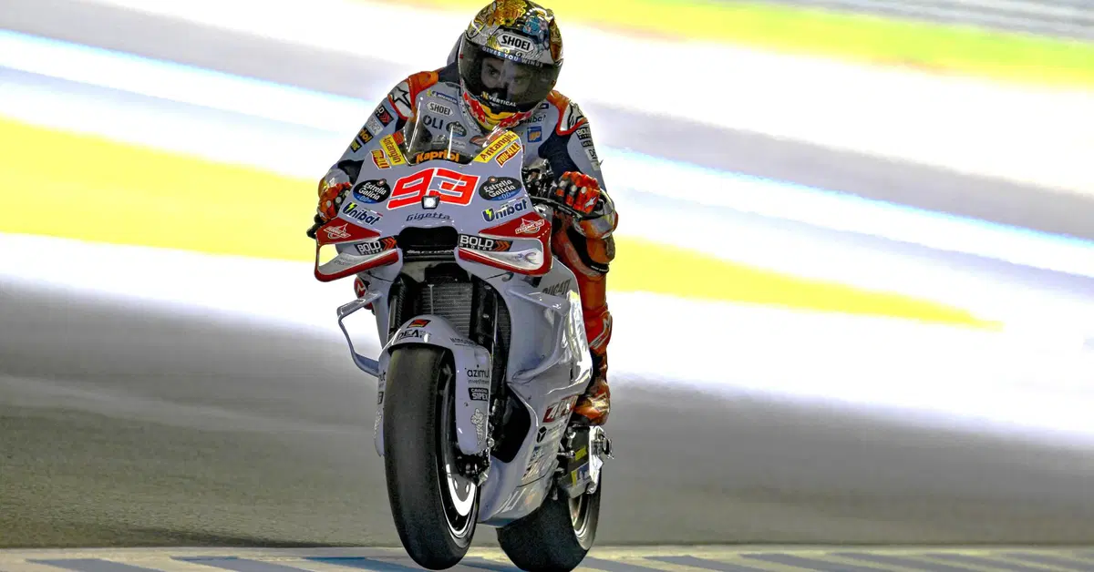 MotoGP 2024. GP del Giappone. Marc Marquez, 2&deg;: "Giornata strana, ho cambiato moto tante volte"