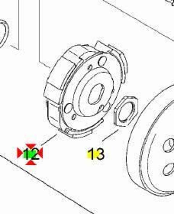 Frizione Aprilia Leonardo 125 AP0259739