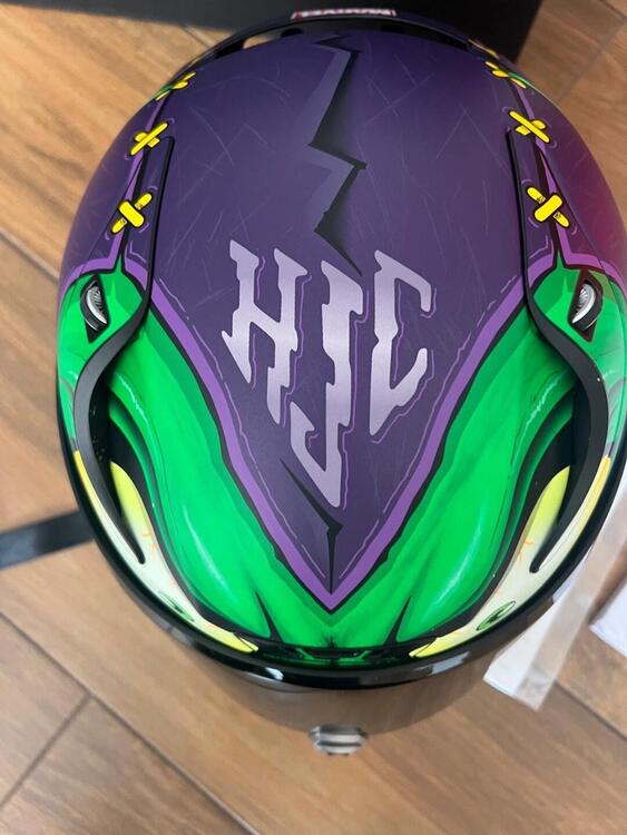 casco moto integrale HJC RPHA 11 Green Goblin Marv Hjc Helmets (2)