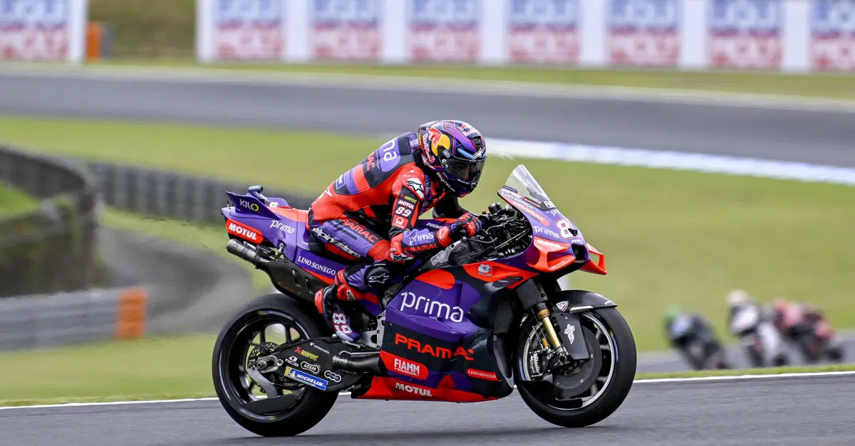 MotoGP 2024. GP del Giappone. Jorge Martin: "Per me oggi Marc Marquez era il pi&ugrave; forte, io non ho voluto prendermi rischi sulla pioggia"