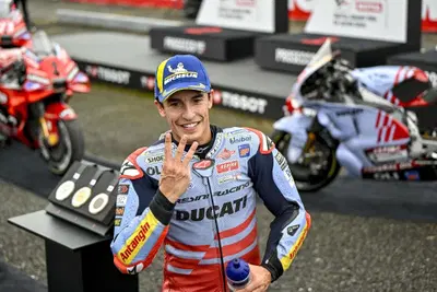 MotoGP 2024. GP del Giappone. Marc Marquez: "Oggi ho perso la battaglia con Enea Bastianini perch&eacute; lui &egrave; stato pi&ugrave; bravo a difendersi"