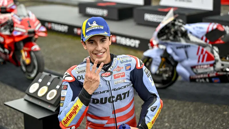 MotoGP 2024. GP del Giappone. Marc Marquez: "Oggi ho perso la battaglia con Enea Bastianini perch&eacute; lui &egrave; stato pi&ugrave; bravo a difendersi"