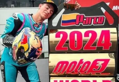 MotoGP 2024. GP del Giappone. Moto3: David Alonso &egrave; da 10 e diventa campione del mondo