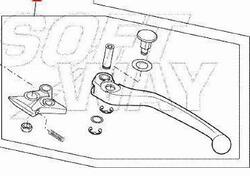 -Leva frizione Aprilia Caponord 1000 AP8118659