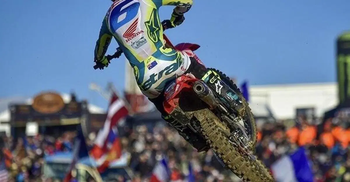 Grazie alla vittoria dell'Australia, il podio del Motocross delle Nazioni 2024 &egrave; un dominio Dunlop