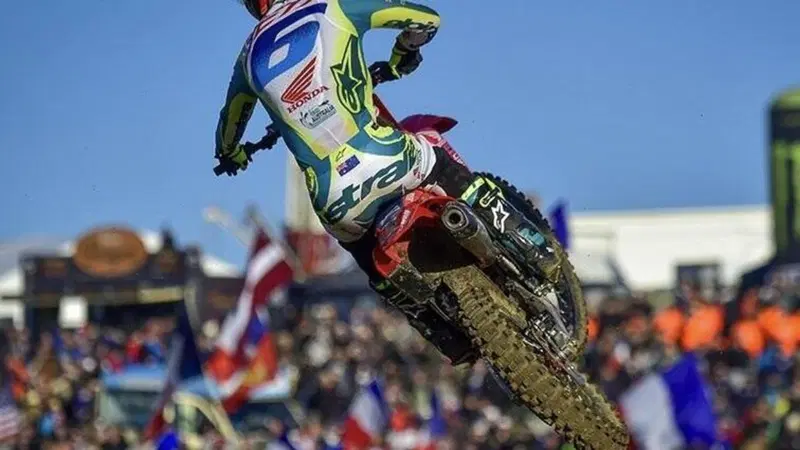 Grazie alla vittoria dell'Australia, il podio del Motocross delle Nazioni 2024 &egrave; un dominio Dunlop
